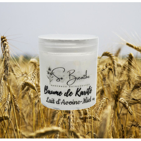 Baume de Karité - Lait d’Avoine-Miel